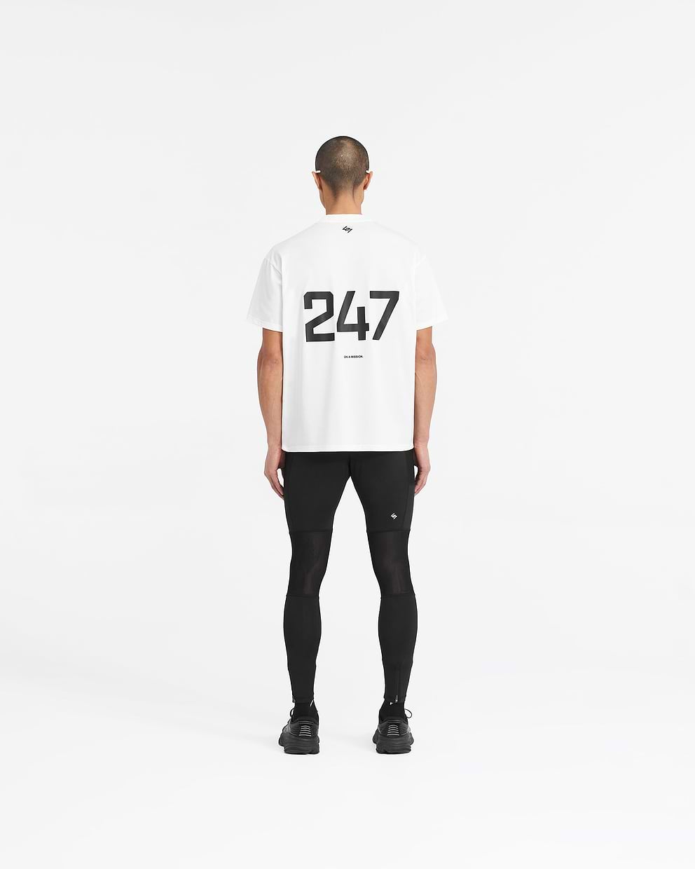 247 Oversized T-Shirt - Flat White